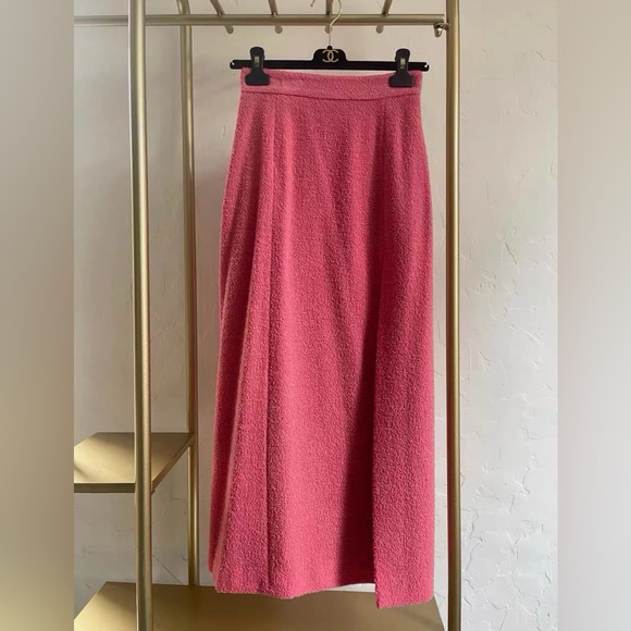 🚩steal authentic Gucci Vibrant Pink Textured Suit - Picture 6 of 10